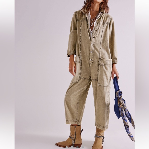 Free People Pants - Free People We The Free Margarita Jumpsuit